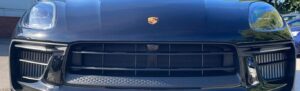 Porsche Macan close up of front grill