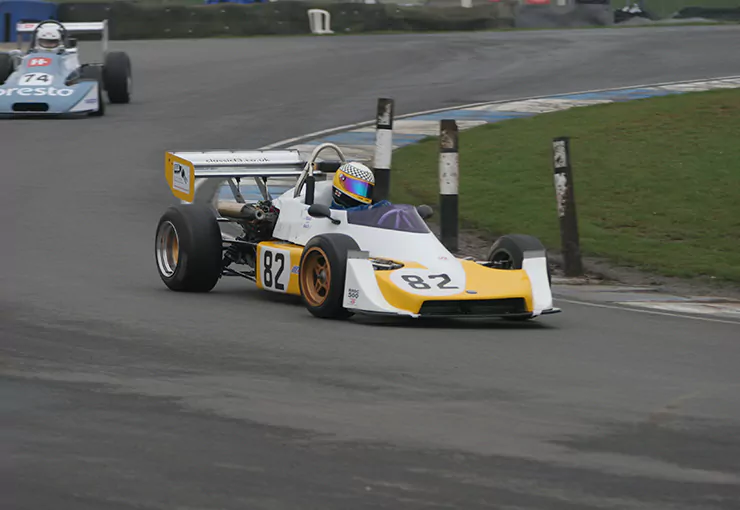 John racing 1st race back 2005